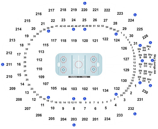 Edmonton Oilers NHL Rogers Place Inaugural Program 10.12.16,Commemorative  Ticket