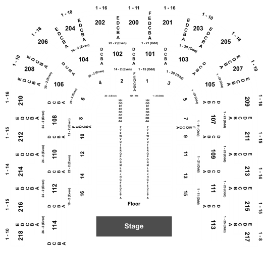 Sacramento Memorial Auditorium Seating Chart