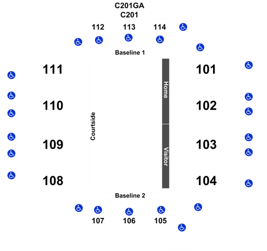 Sanford Pentagon Seating Chart