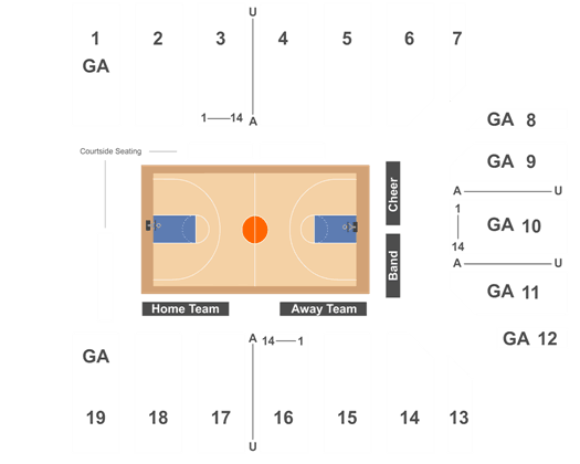 San Jose Event Center Seating Chart
