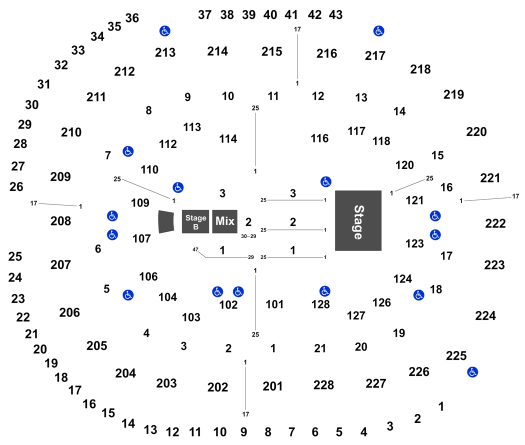 Sap Center Interactive Seating Chart