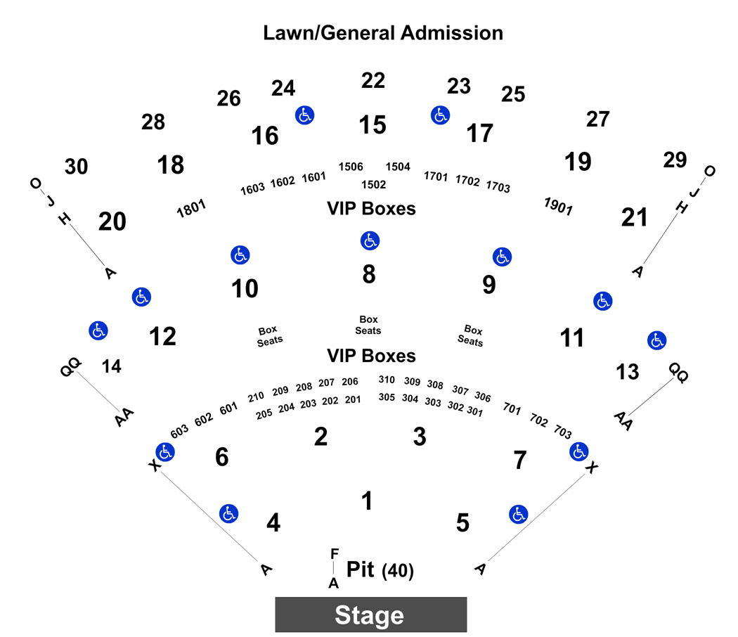 Spac Detailed Seating Chart