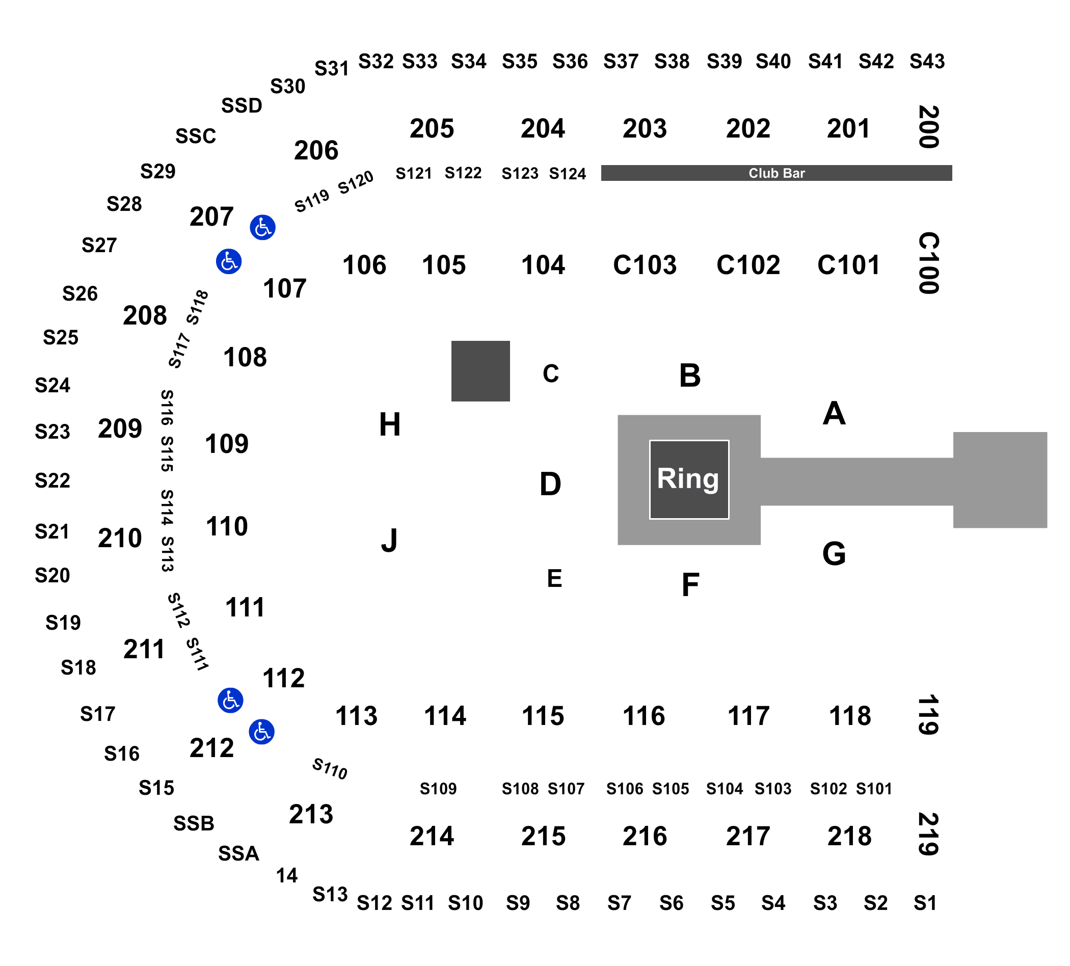 Sears Centre Seating Chart Hoffman Estates