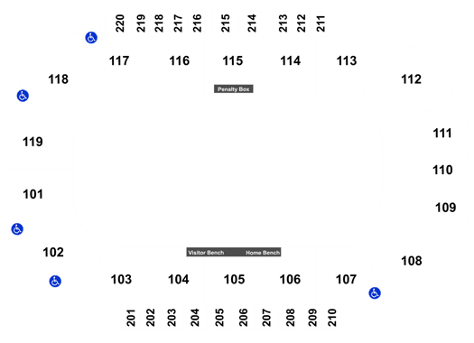 Seating Chart Showare Center