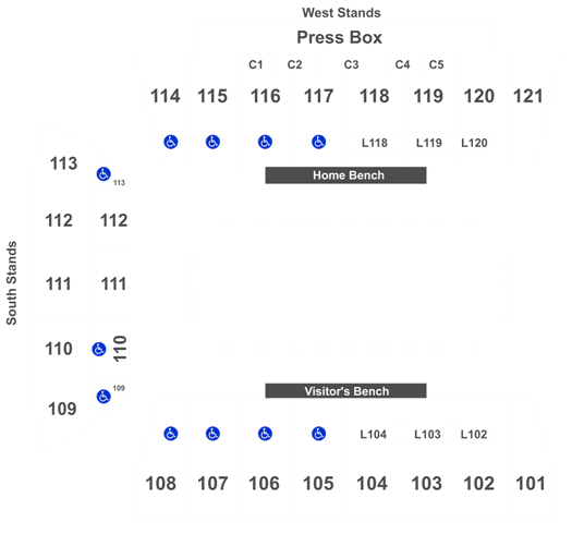 Skelly Stadium Seating Chart