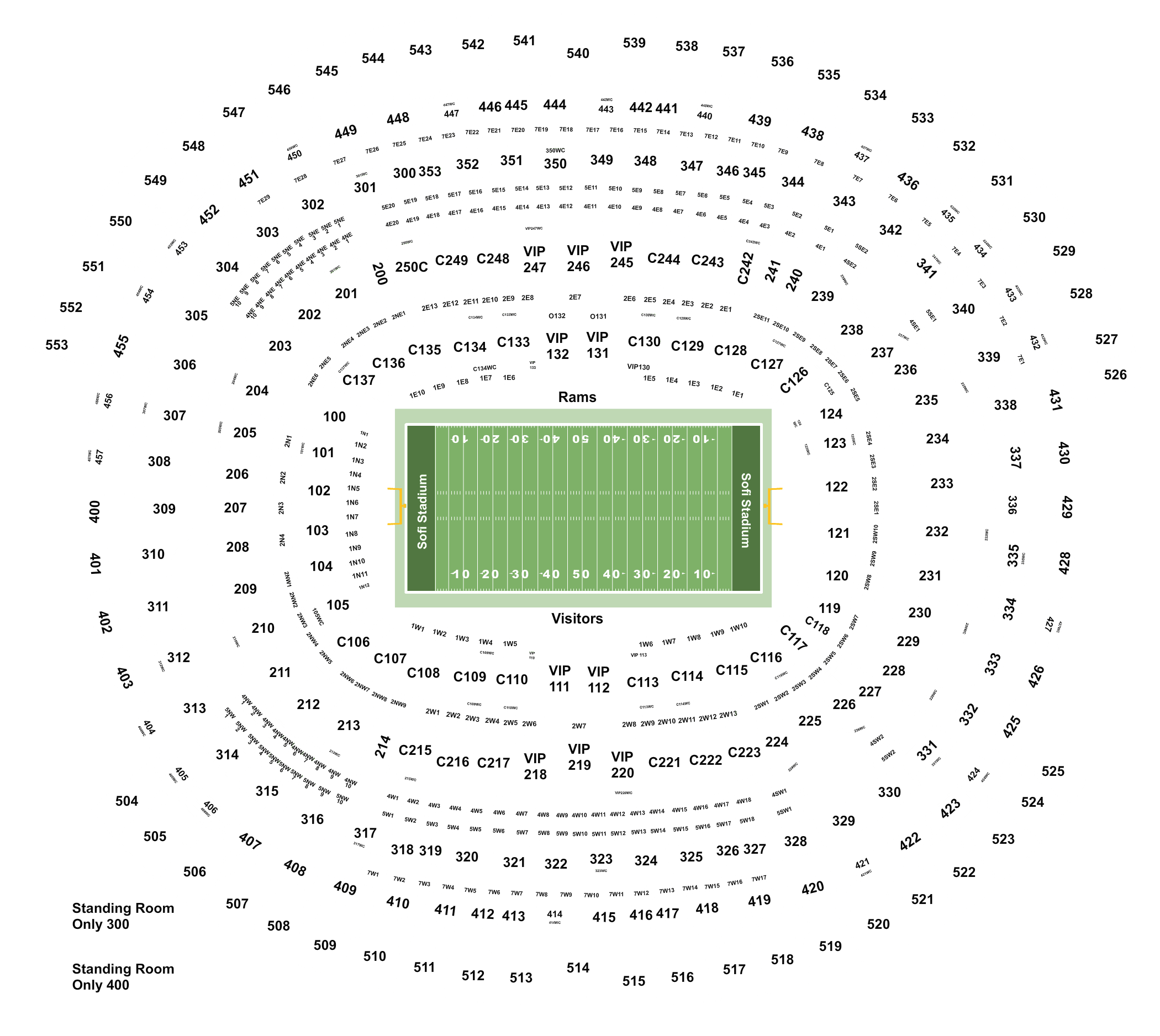 la rams tickets