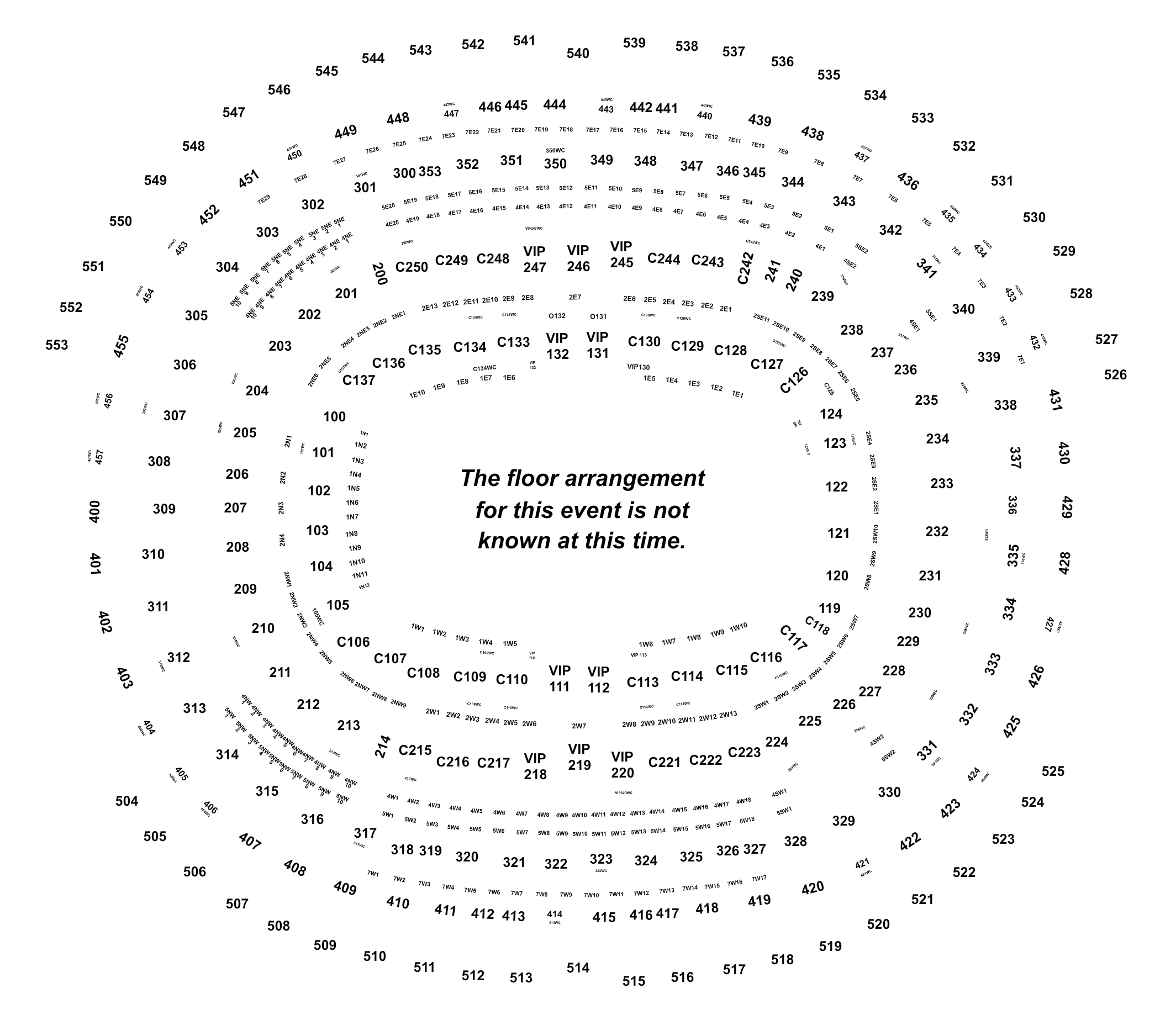 SoFi Seat Plan - Inglewood, CA