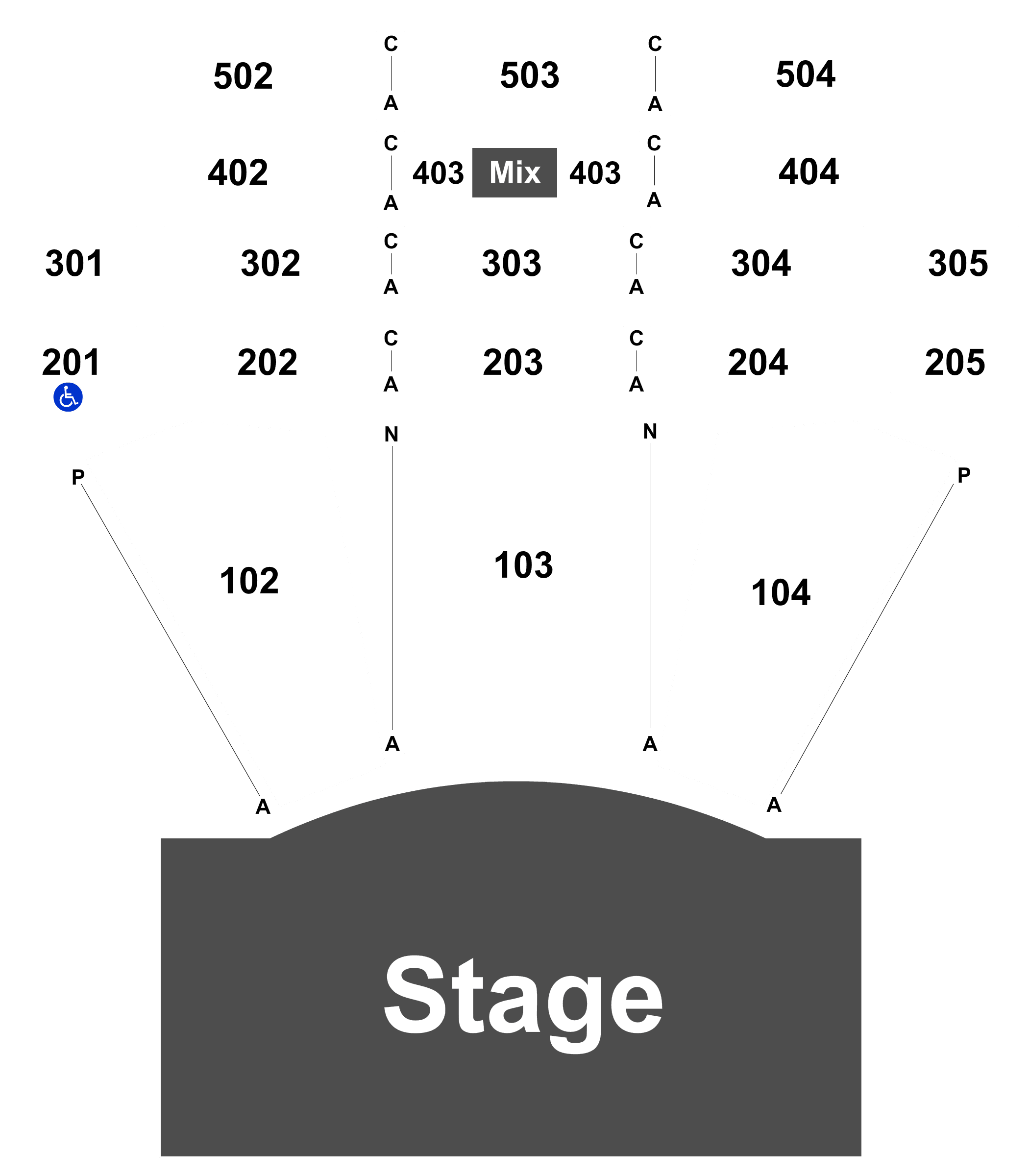 Sound Waves Hard Rock Atlantic City Seating Chart