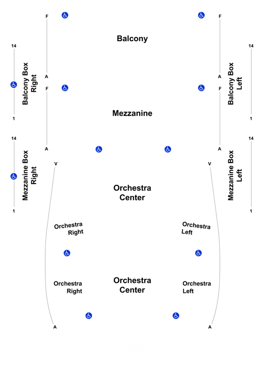 Moss Arts Center Seating Chart