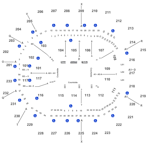 Spectrum Center - Charlotte, NC  Tickets, 2023-2024 Event Schedule,  Seating Chart