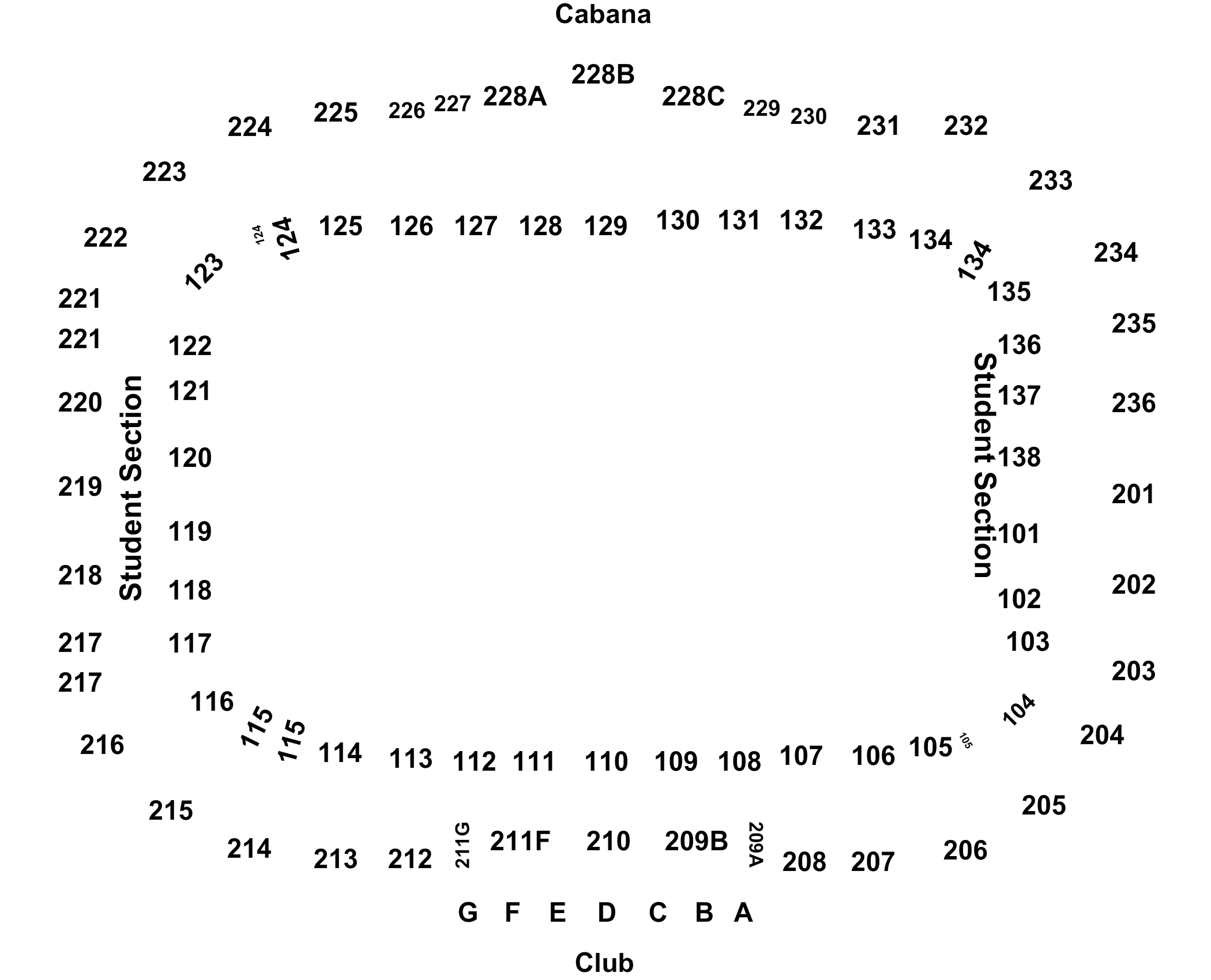 Ucf Spectrum Stadium Seating Chart