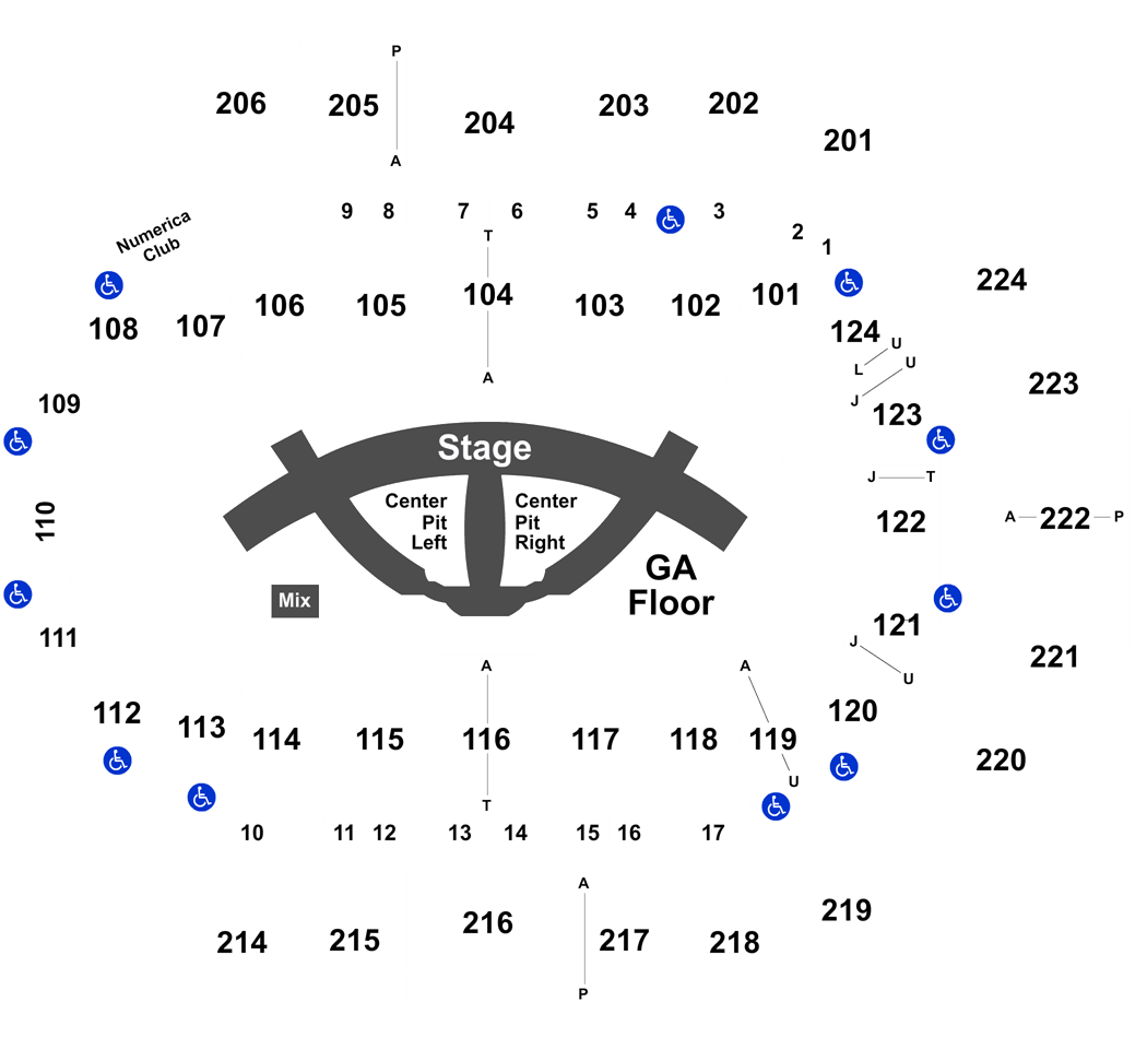 Spokane Arena Seating Chart Carrie Underwood