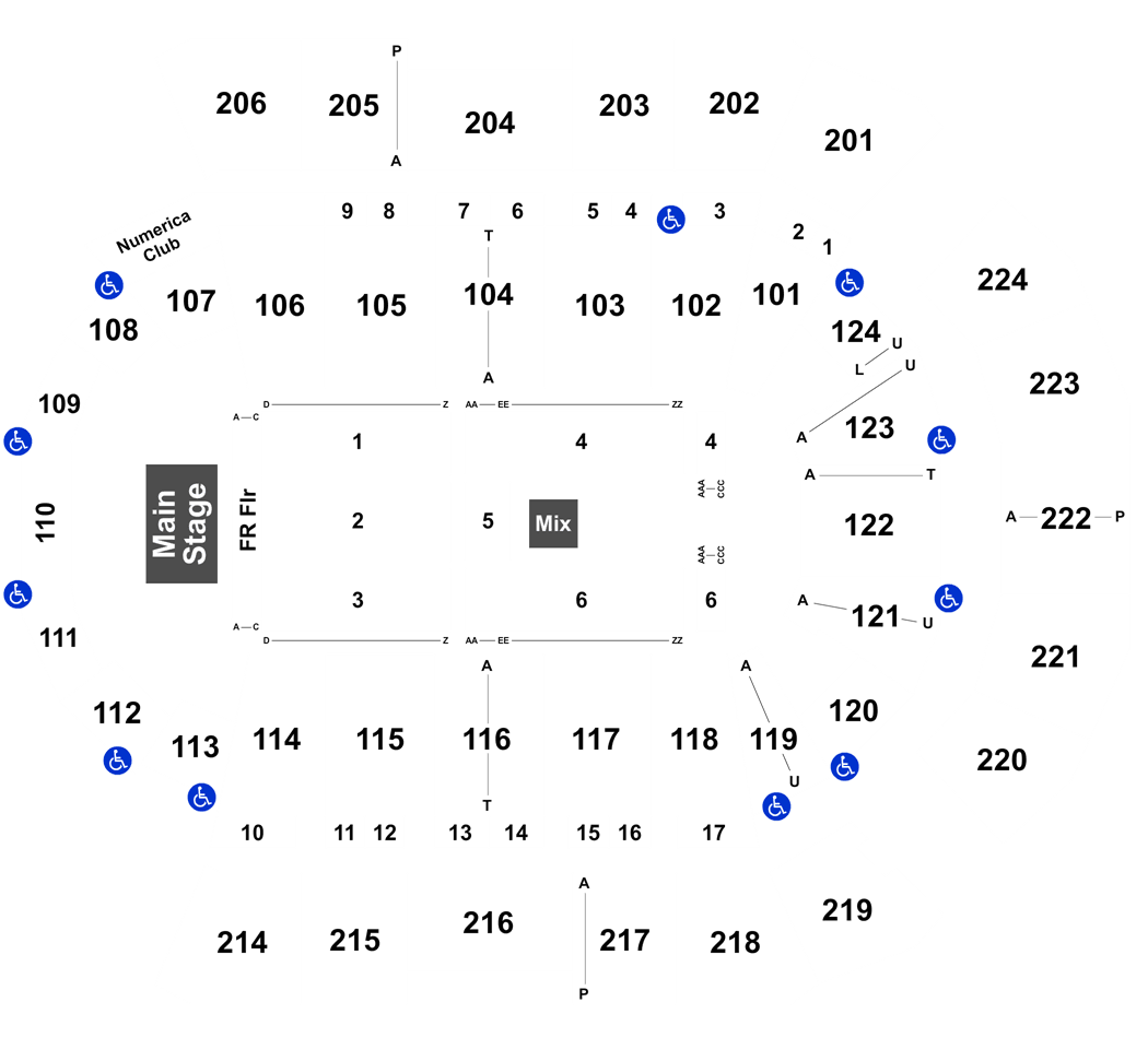 Spokane Arena Seating Chart Carrie Underwood