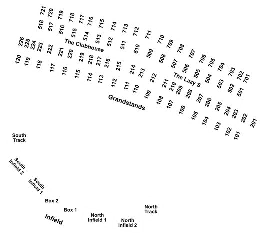 Calgary Stampede Grandstand Seating Chart