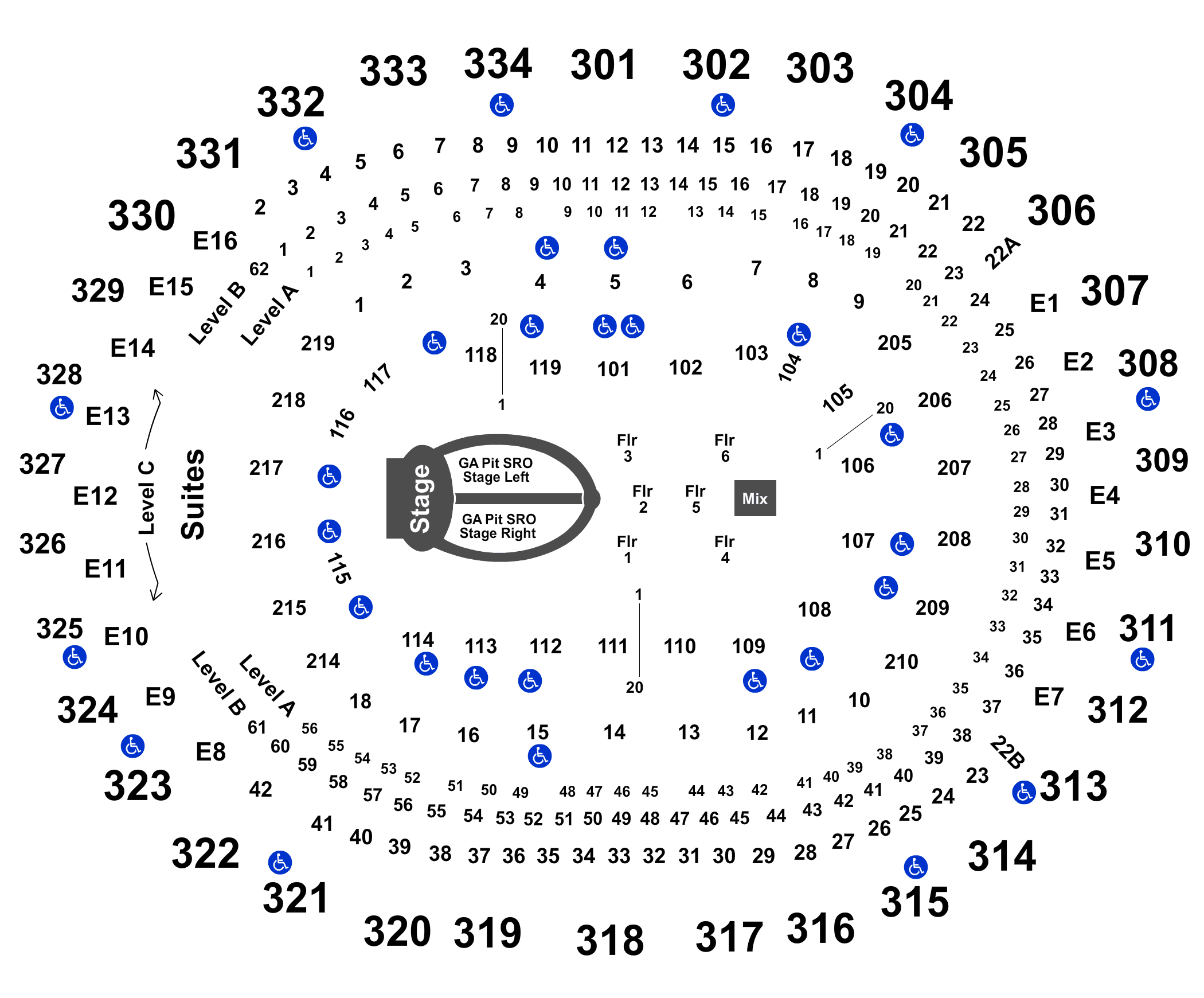 Staples Center Seating Chart Section Pr5