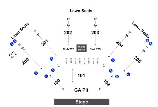 Starplex Pavilion Dallas Tx Seating Chart