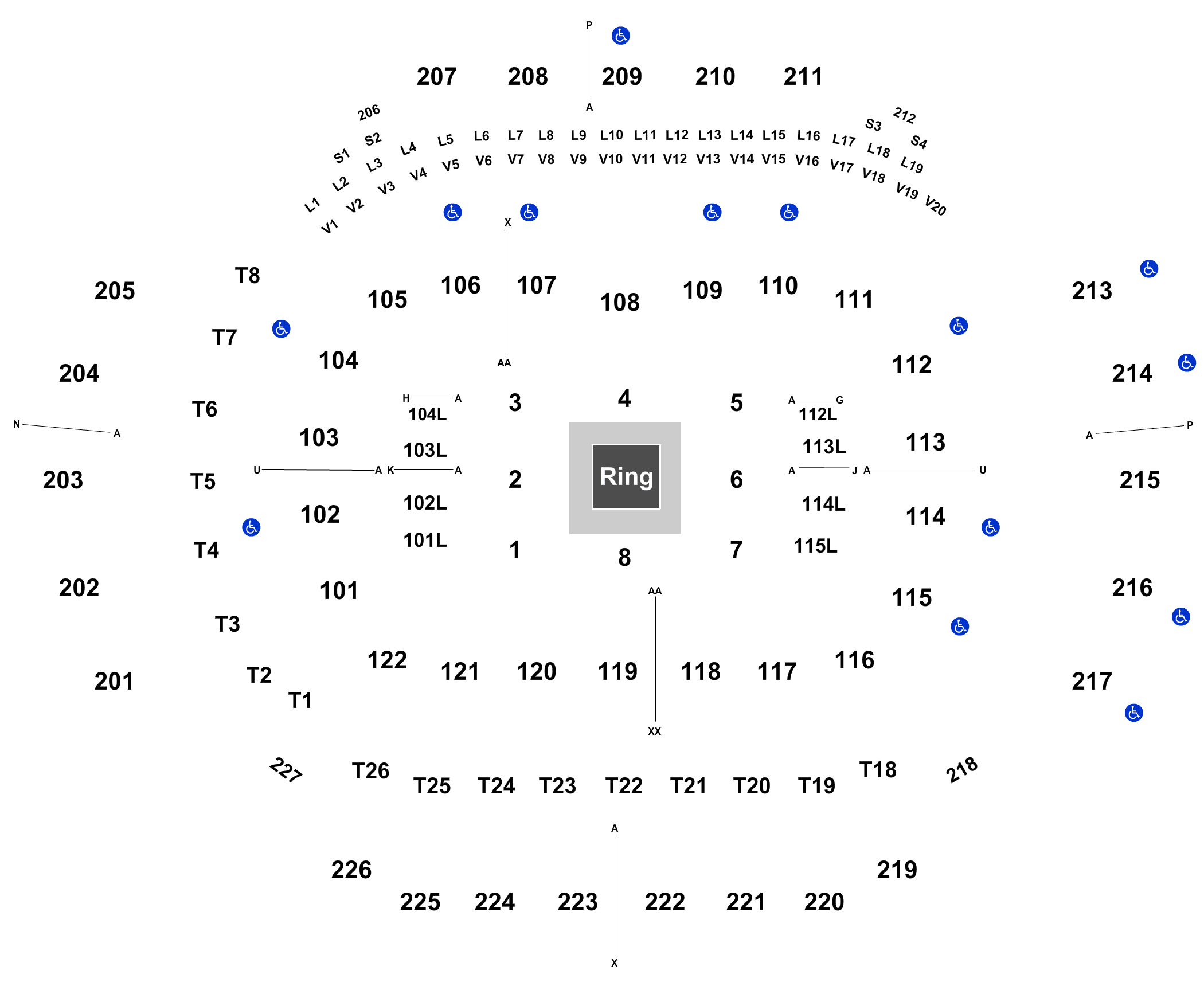 State Farm Arena Seating Chart Atlanta Ga