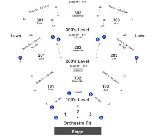 The Amp St Augustine Seating Chart