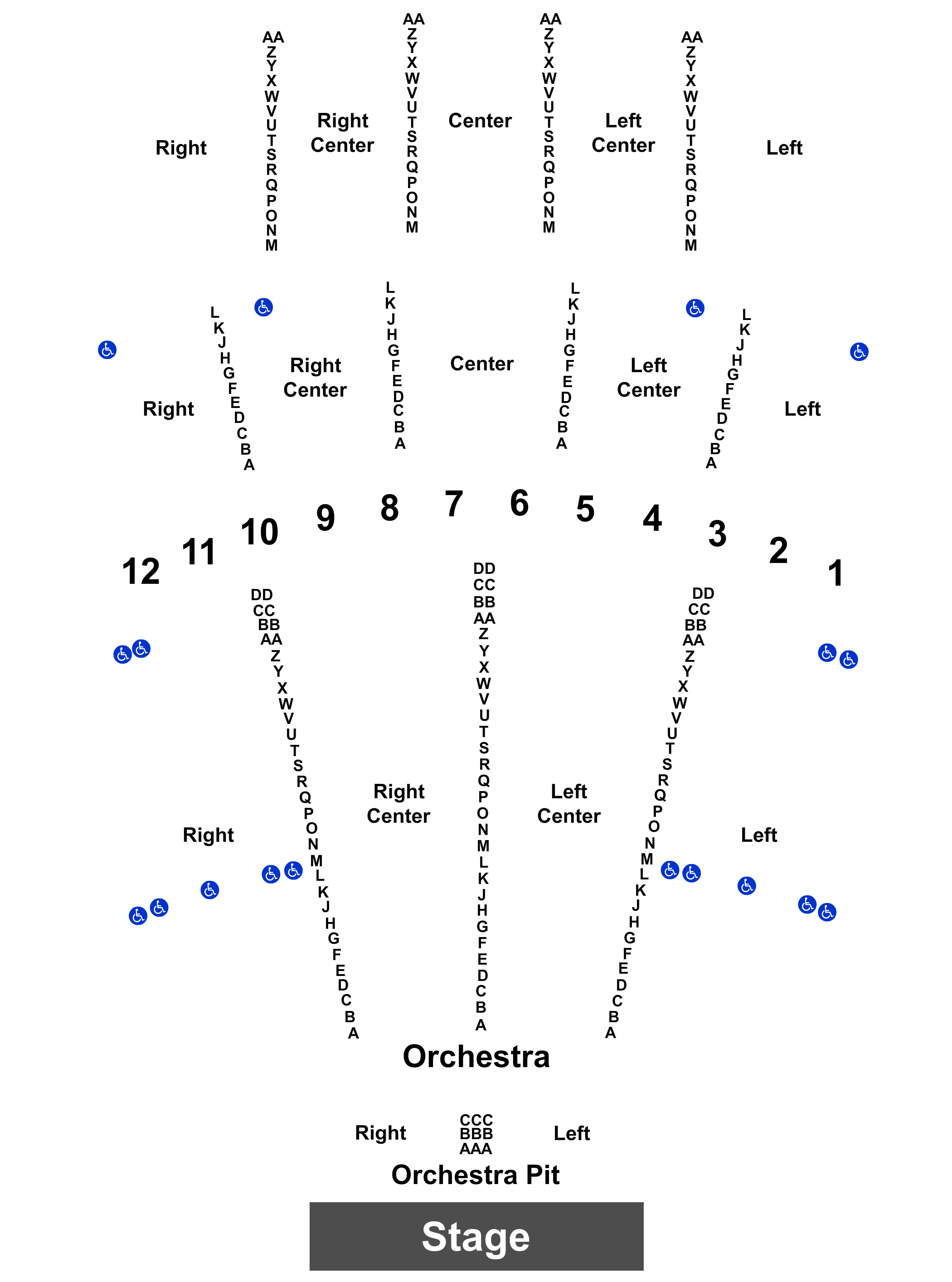 Stifel Seating Chart