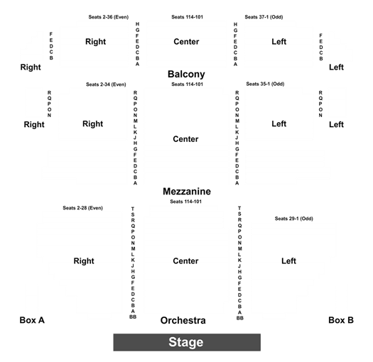 St James Theater Seating Chart Frozen