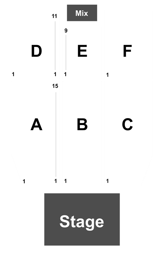 Sugarhouse Casino Event Center Seating Chart