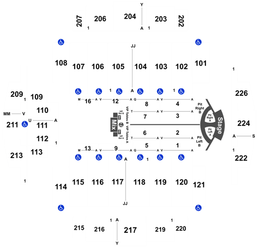 Scorpions Tacoma Dome Seating Chart
