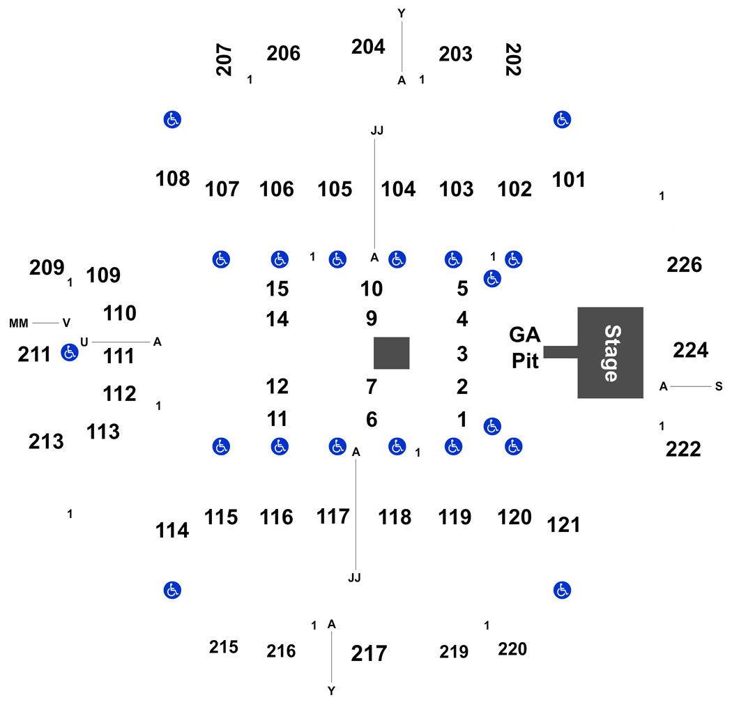 Tacoma Dome Virtual Seating Chart