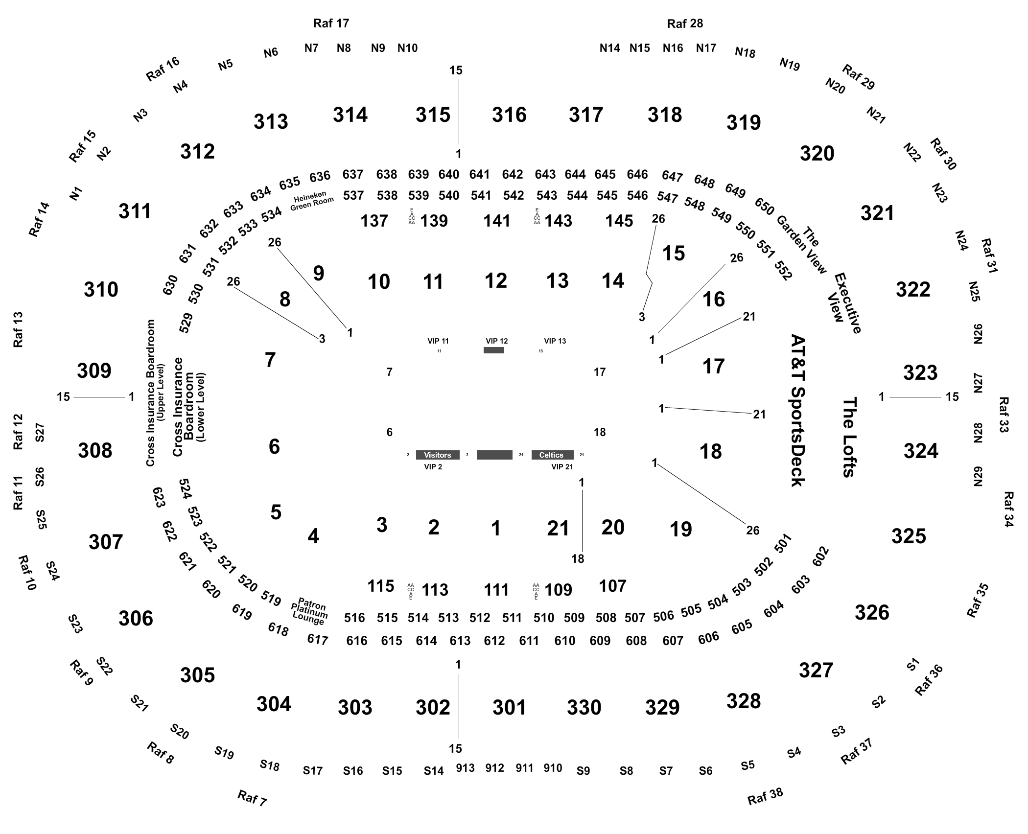 Cleveland Cavaliers Vip Seating Chart