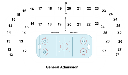 Barrie Colts Arena Seating Chart