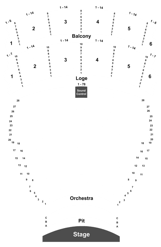 Terrace Theater Long Beach Ca Seating Chart