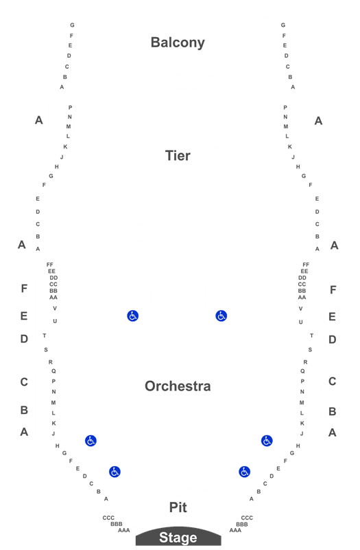 Old National Theater Seating Chart