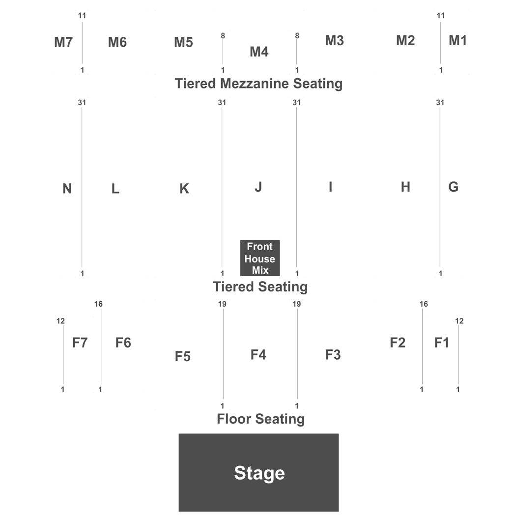 The Colosseum Windsor Seating Chart