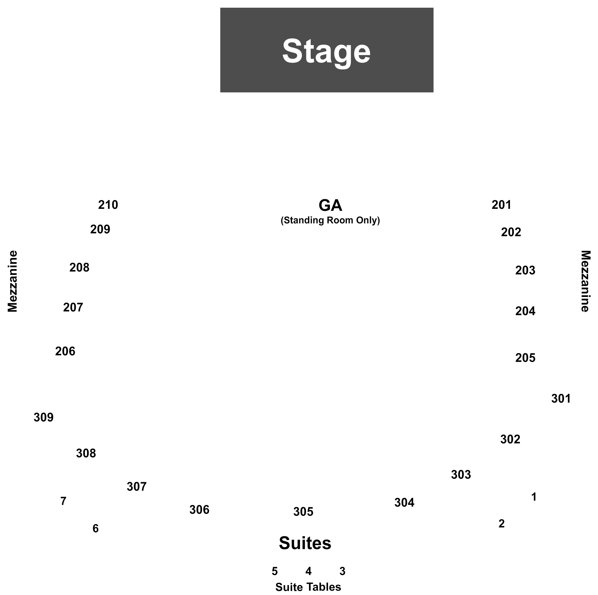 Hanover Theater Interactive Seating Chart
