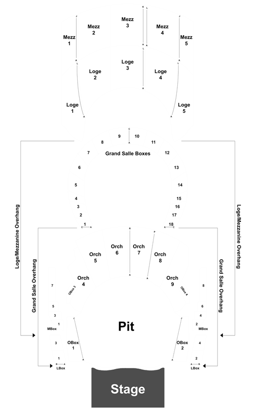 The Met Phila Seating Chart