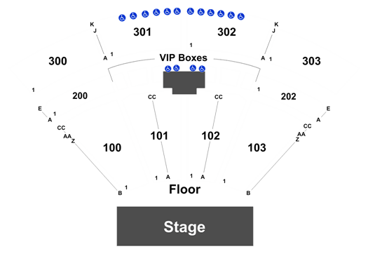 The Pavilion Irving Tx Seating Chart