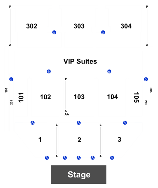 National Harbor Theater Seating Chart