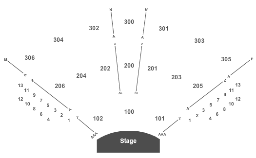 Hulu Theater Seating Chart View