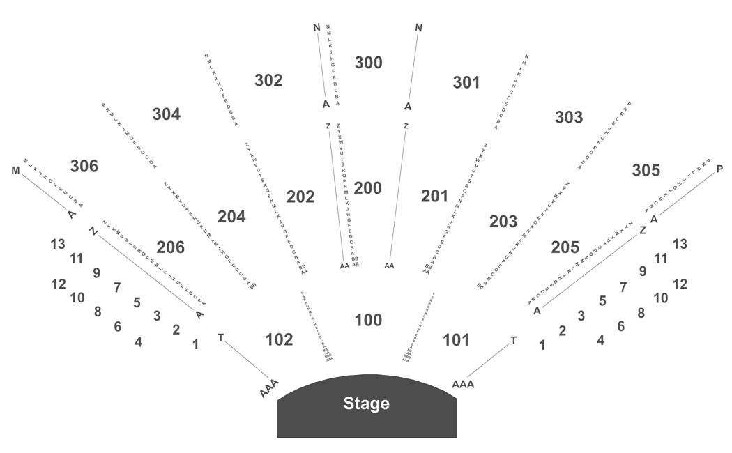 Hulu Theater Seating Chart View