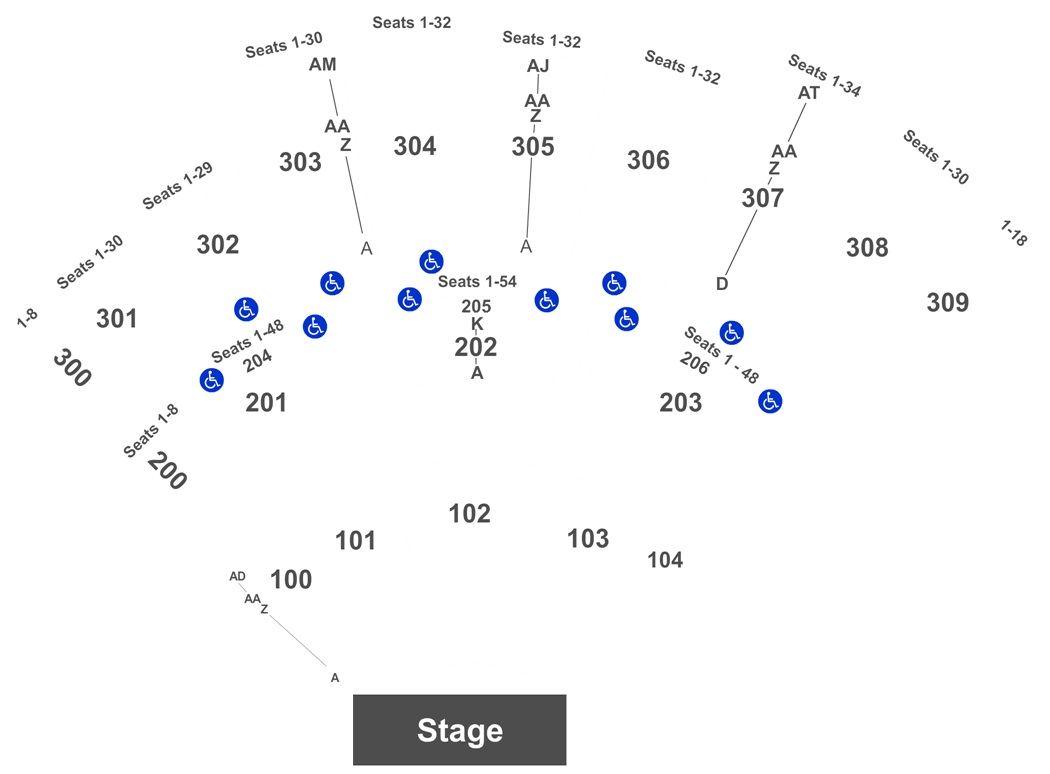 The Wharf Seating Chart