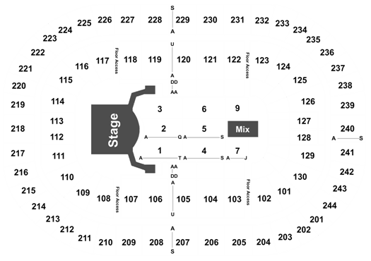 Times Union Center Albany 3d Seating Chart
