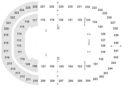 Times Union Center Seating Chart For Disney On Ice