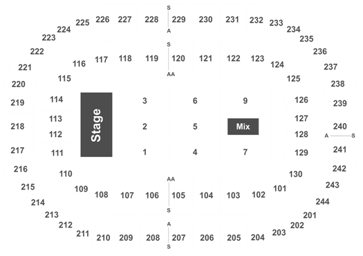 Albany Ny Times Union Center Seating Chart