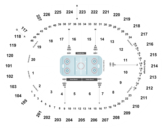 Toronto Maple Leafs Interactive Seating Chart