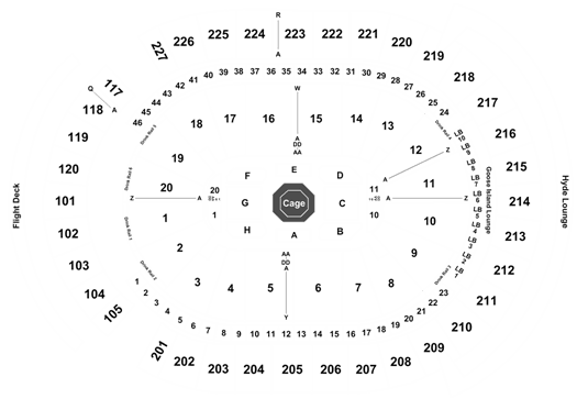 T-Mobile Arena Tickets - T-Mobile Arena Information - T-Mobile Arena  Seating Chart