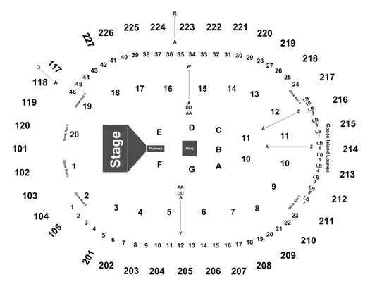 T Mobile Wwe Seating Chart