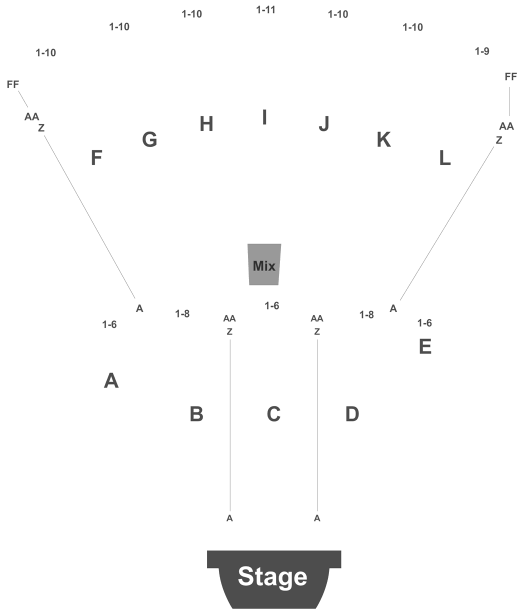 Zoo Amphitheater Seating Chart