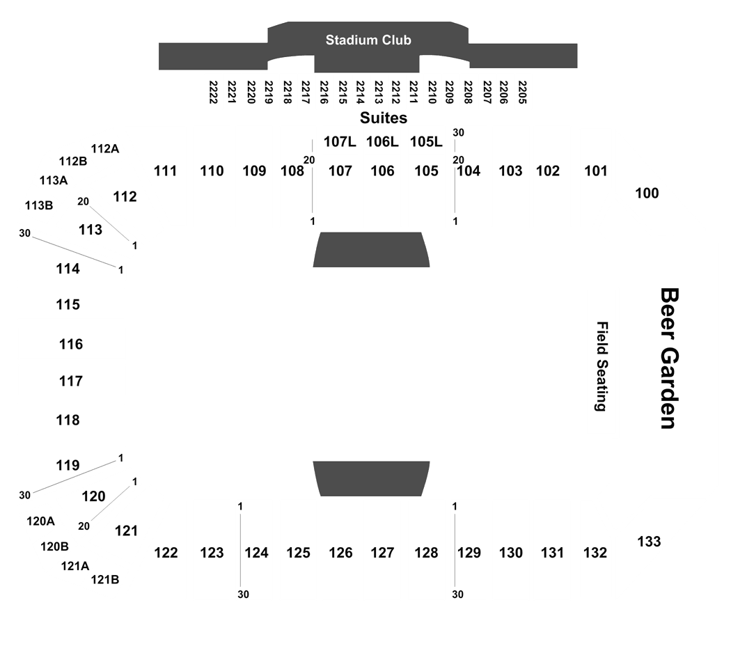 Toyota Stadium Frisco Tx Seating Chart