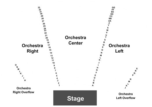 Tuacahn Seating Chart
