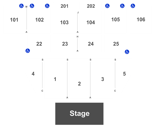 Turning Stone Casino Seating Chart