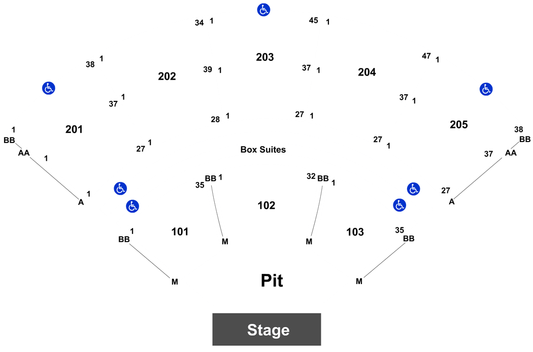 Tuscaloosa Amphitheater 3d Seating Chart